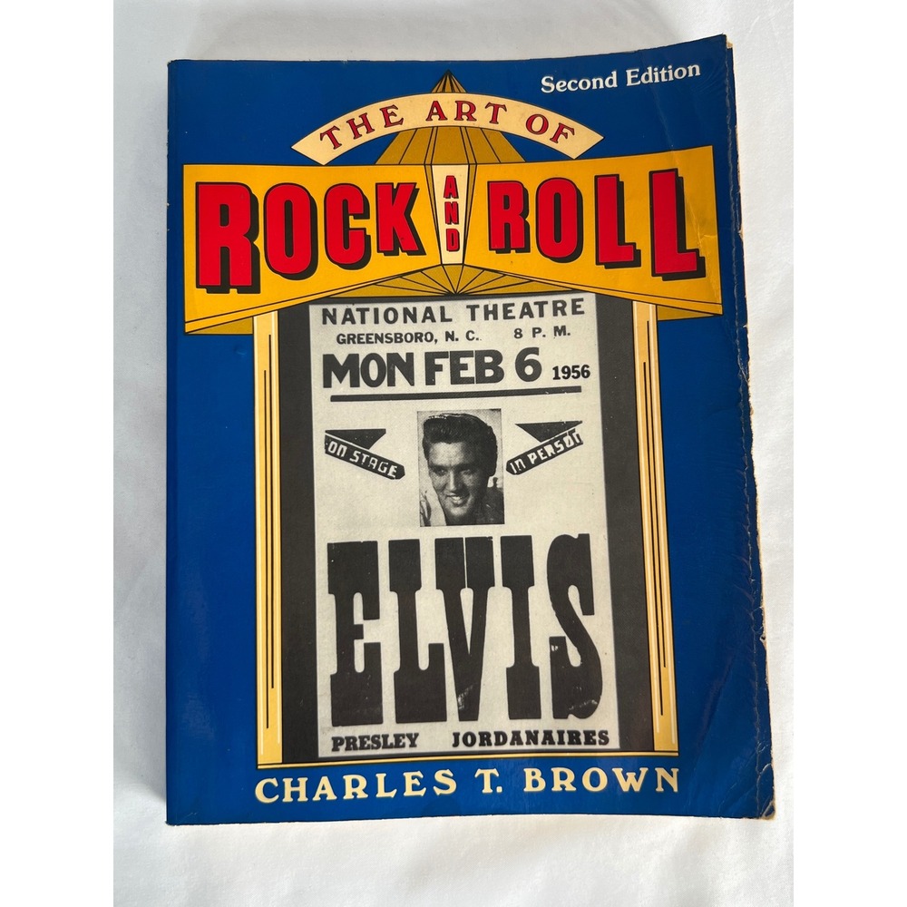 VINTAGE Prentice-Hall The Art of Rock and Roll Book Fair